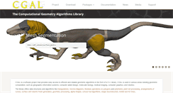 Desktop Screenshot of cgal.org